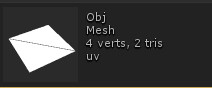《Unity3D使用Mesh创建物体》