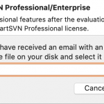 Mac SmartSVN 11的License